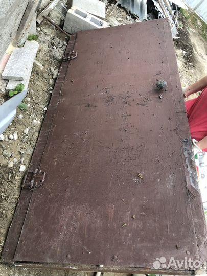 Дверь входная железная бу