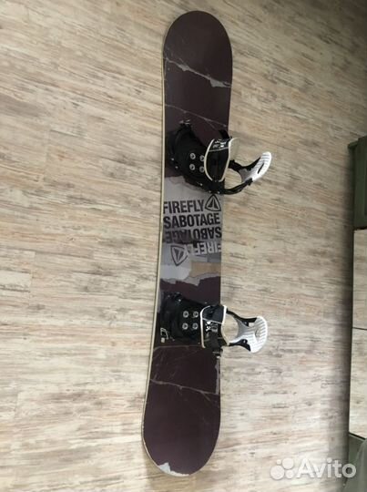 Сноуборд,доска с креплениями firefly 161 комплект