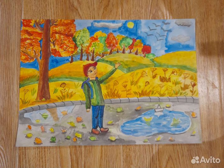 Рисунки в школу или детский сад