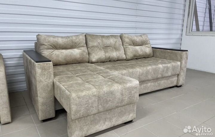 Угловой диван трансформер