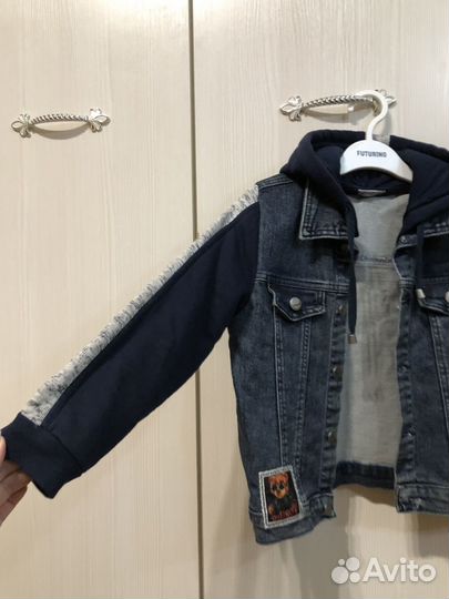 Джинсовка для мальчика 128