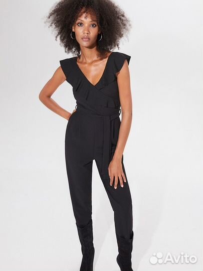 Комбинезон женский черный Mohito