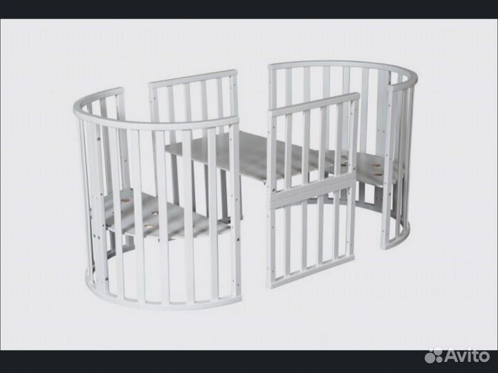 Детская кровать+2 матраса