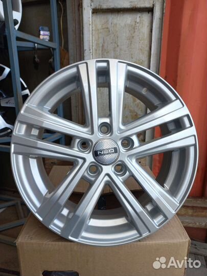Диски R15 5x105 Tech Line 545 Silver