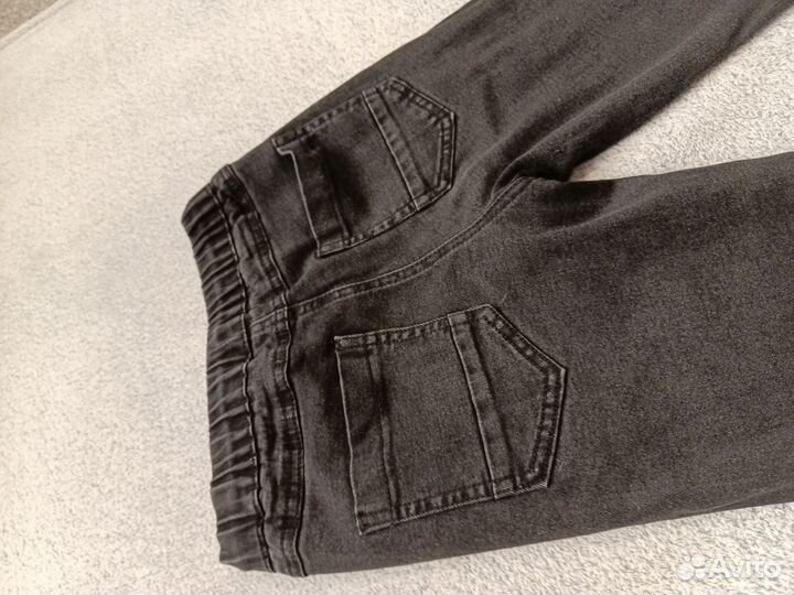 Джинсы для мальчика с х/б подкладой