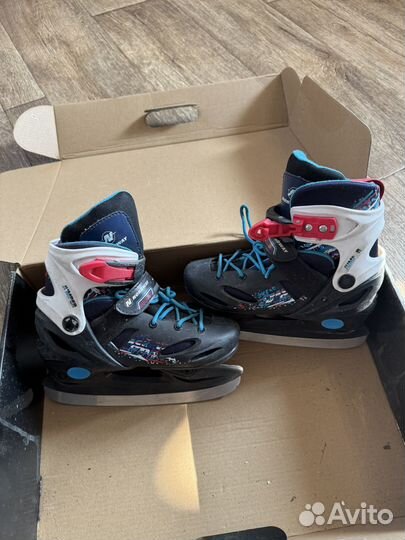 Коньки детские раздвижные 30 - 33