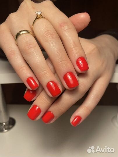 Маникюр с покрытием гель лак