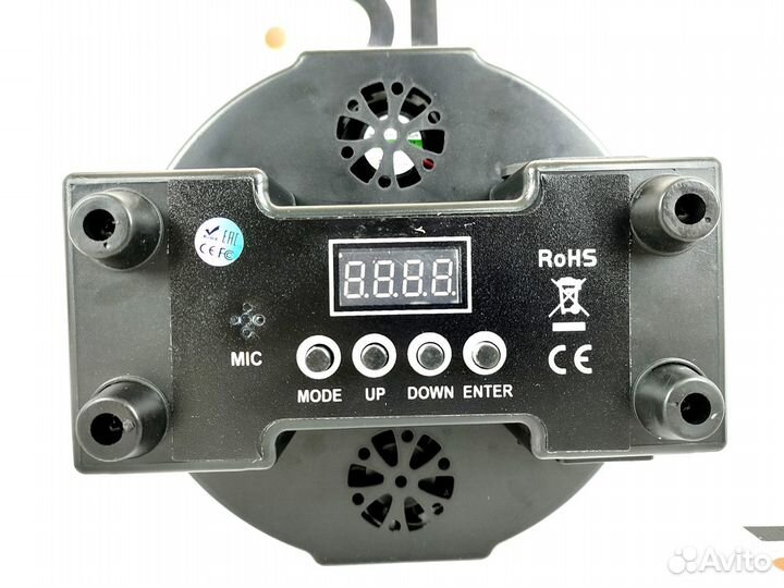 Прожектор LED flat PAR 7X18W rgbwa + UV