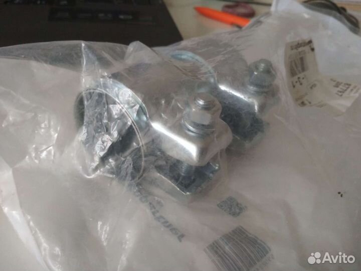 Хомут глушителя Ларгус.,логан, Сандеро