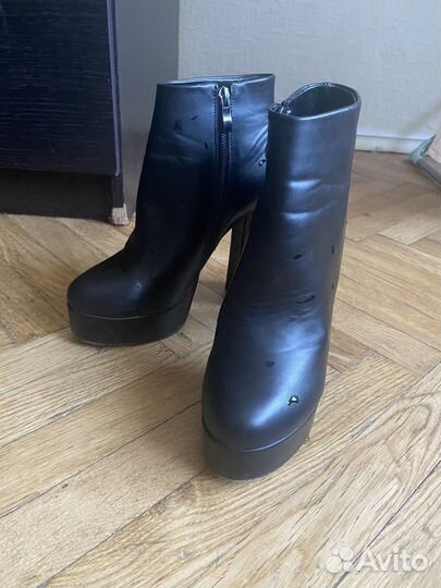 Ботильоны натуральная кожа 38