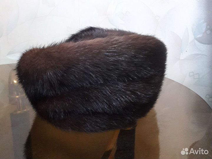 Шапка норковая женская