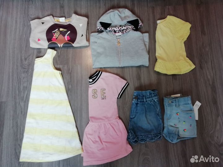 Комплект одежды для девочки 3-4 года (новые вещи)