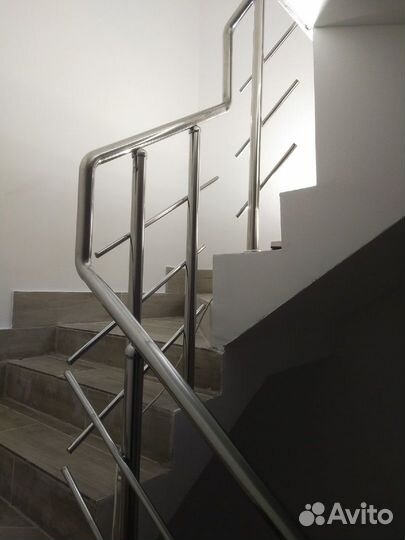 Перила поручни ограждения из нержавеющей стали