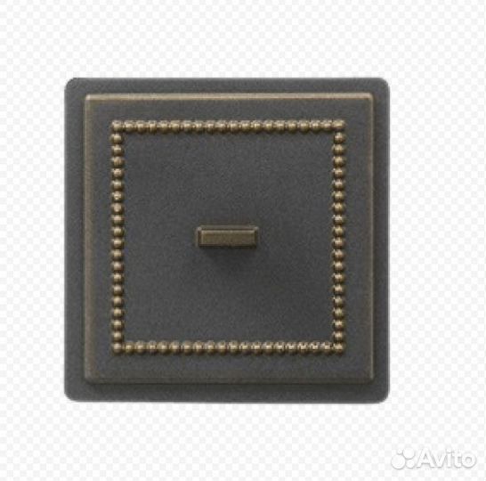 Дверка прочистная везувий 237 Бронза