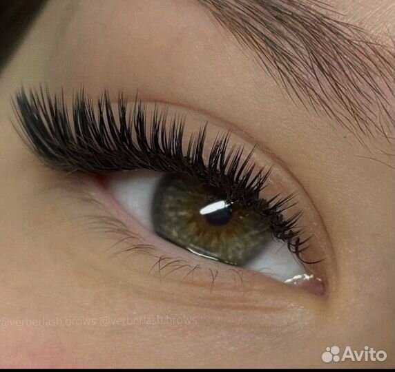 Наращивание ресниц модель