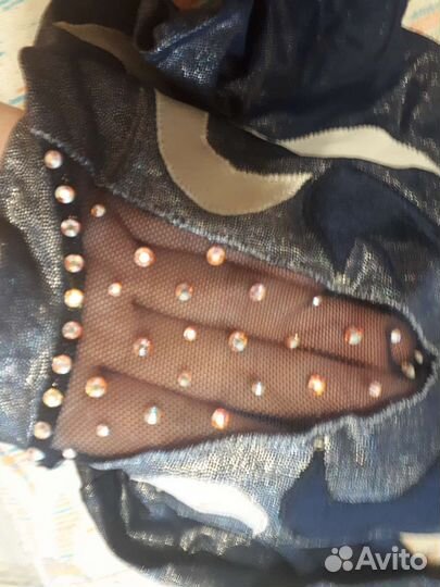 Купальник гимнастический стразы Сваровски