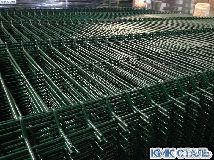 Забор 3Д из проволоки 5 мм. панель 1960х2500 RAL