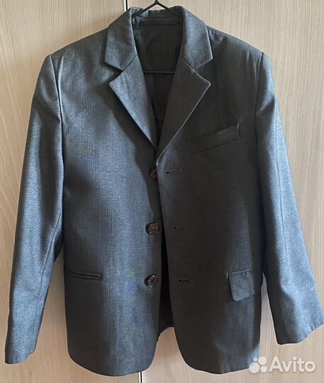 Пиджак школьный для мальчика 128