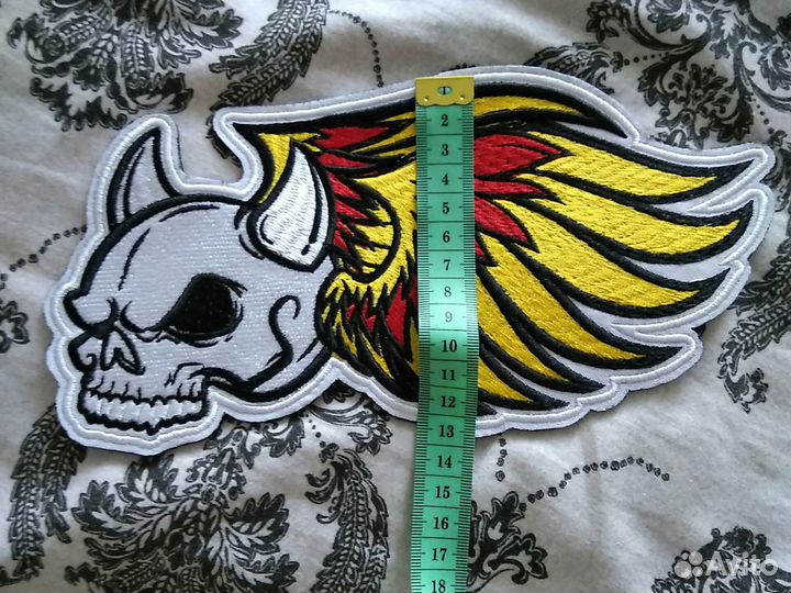 Нашивки байкерские