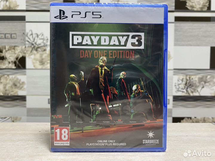 Payday 3 (Новый Диск) Sony PS5