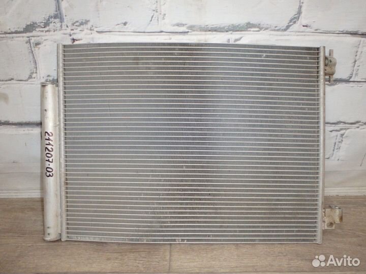 Радиатор кондиционера (конденсер) Logan Логан 2