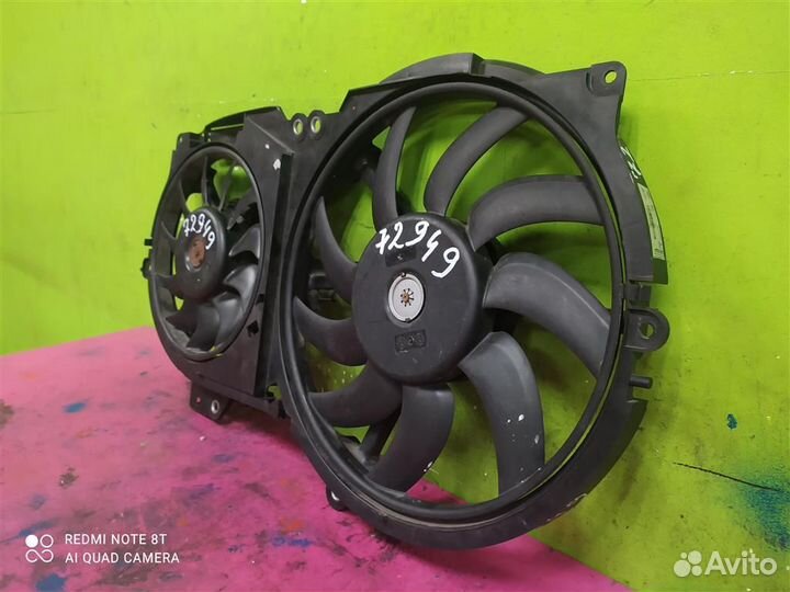 Вентиляторы радиатора Audi A6 C6 Allroad 3,0 caja