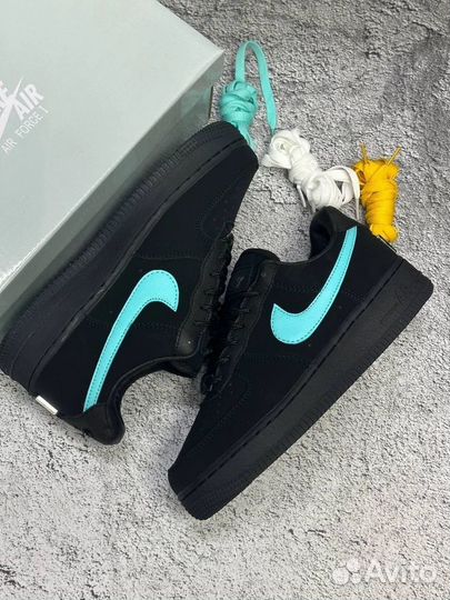 Кроссовки Nike air force 1 Tiffany