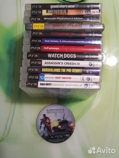 Диски на ps3