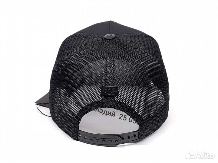 Бейсболка кепка Calvin Klein Jeans (черный) cетка