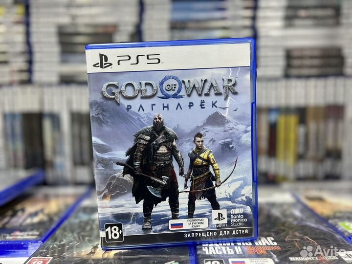 Диск God of War Ragnarok Бог Войны Рагнарёк PS5