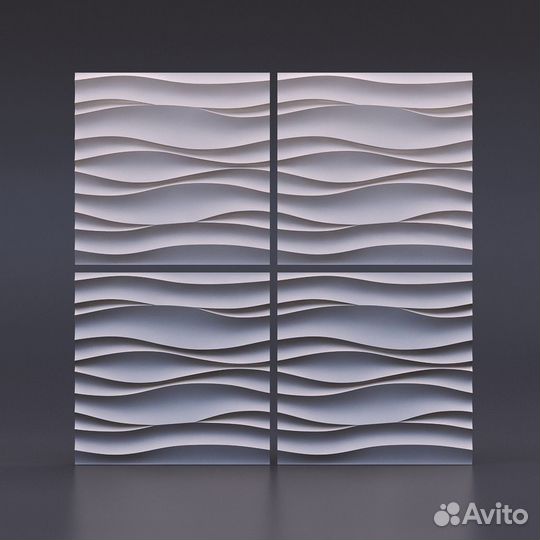 3d гипсовые панели