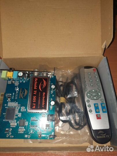 Тв тюнер Beholder Tv 505 Fm(оцифррвка Vhs кассет)