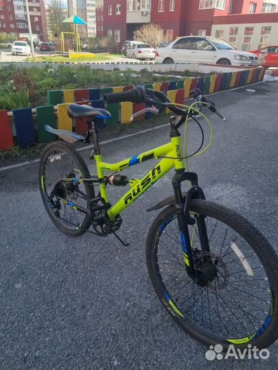 Велосипед rush RF470,24r колес,6 скоростей