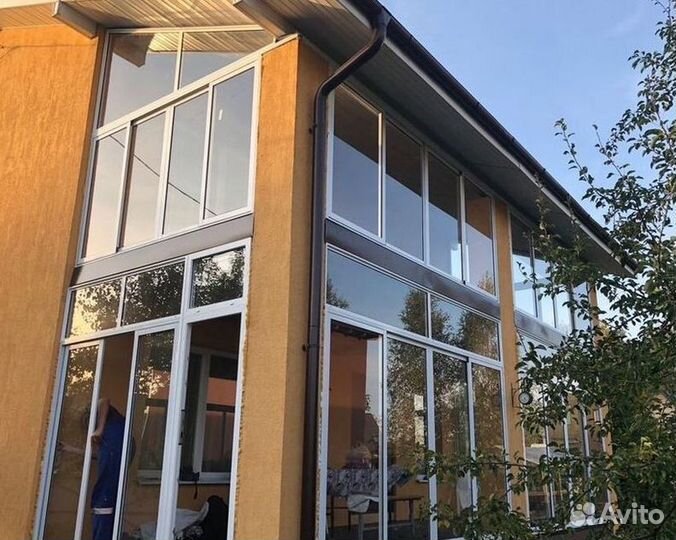 Окна и балконы новые