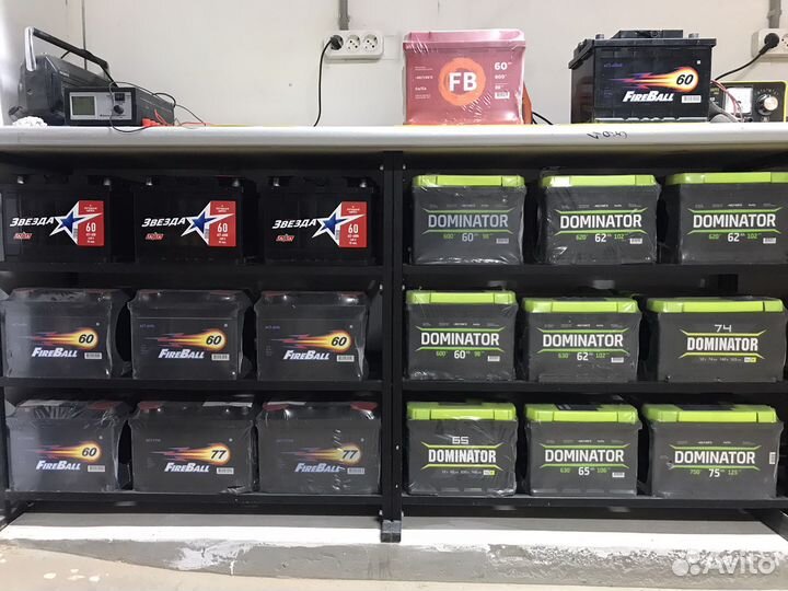 Аккумуляторы Автомобильные новые