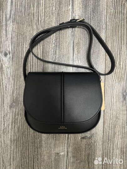 Сумка из натуральной кожи A.P.C., оригинал