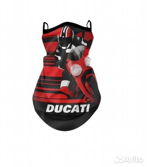 Маска баф Ducati для мотоцикла на мото под шлем