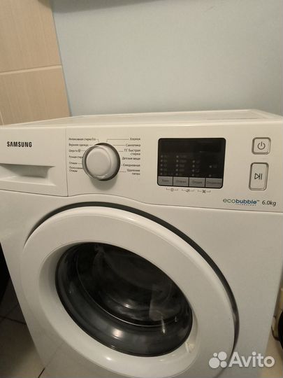 Стиральная машина samsung WF60F4E0W2W