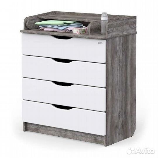 Комод пеленальный в стиле Сканди без ручек