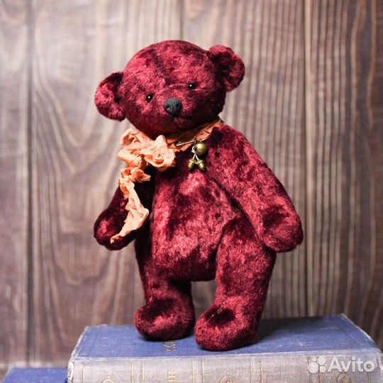 Советский плюшевый мишка тедди ручной работы