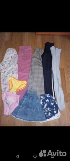Вещи пакетом на девочку