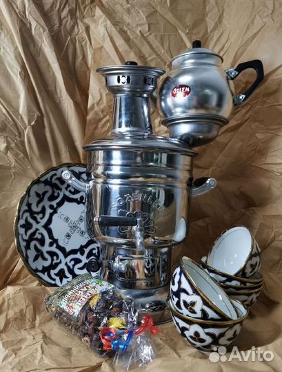 Самовар на дровах 4л