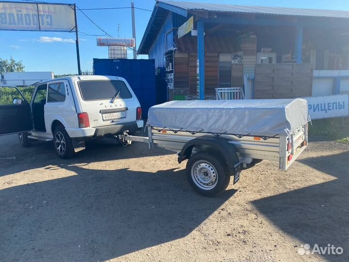 Прицеп 10.022 с тентом 50 см для автомобиля