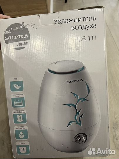 Увлажнитель воздуха supra hds-111