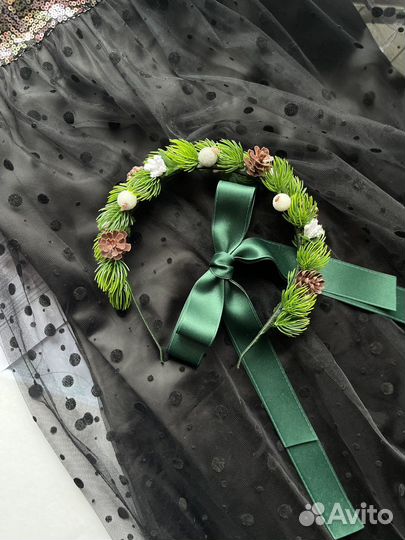 Ободок и заколка