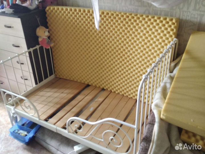Детская кровать IKEA раздвижная сундвик