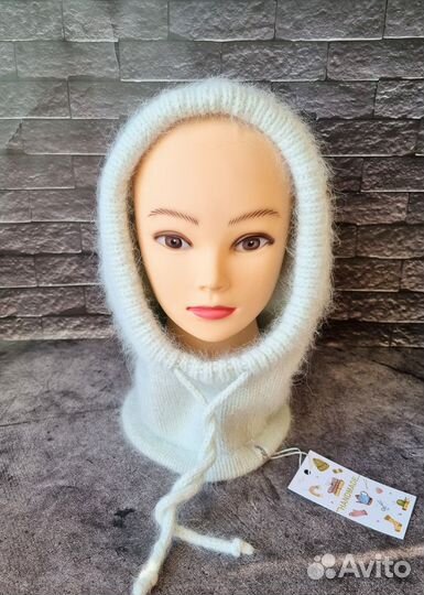 Капор из пуха норки