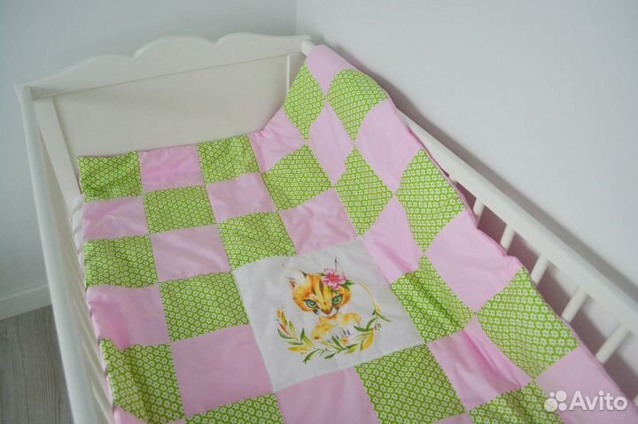 Детское лоскутное одеяло