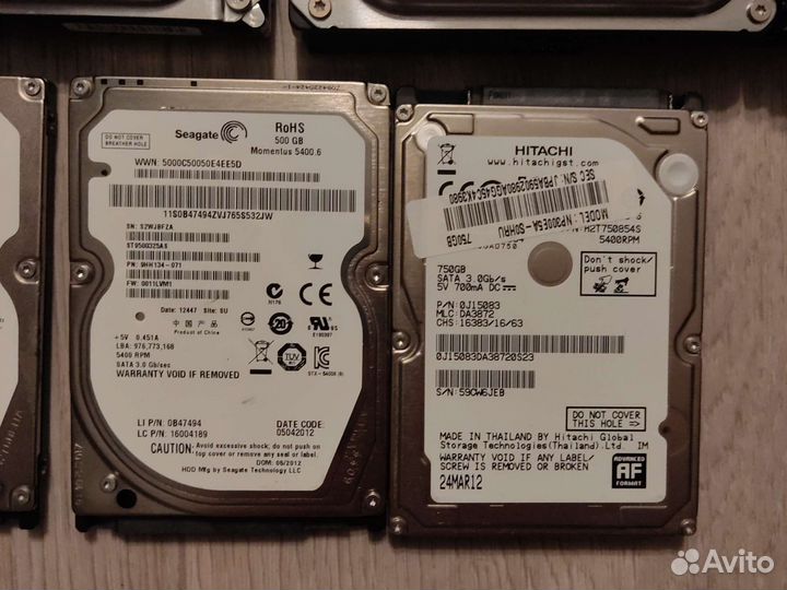 Жёсткий диск hdd 3.5, 2.5