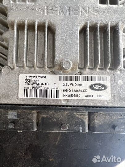 Эбу Range rover sport 3.6 diesel блок управления